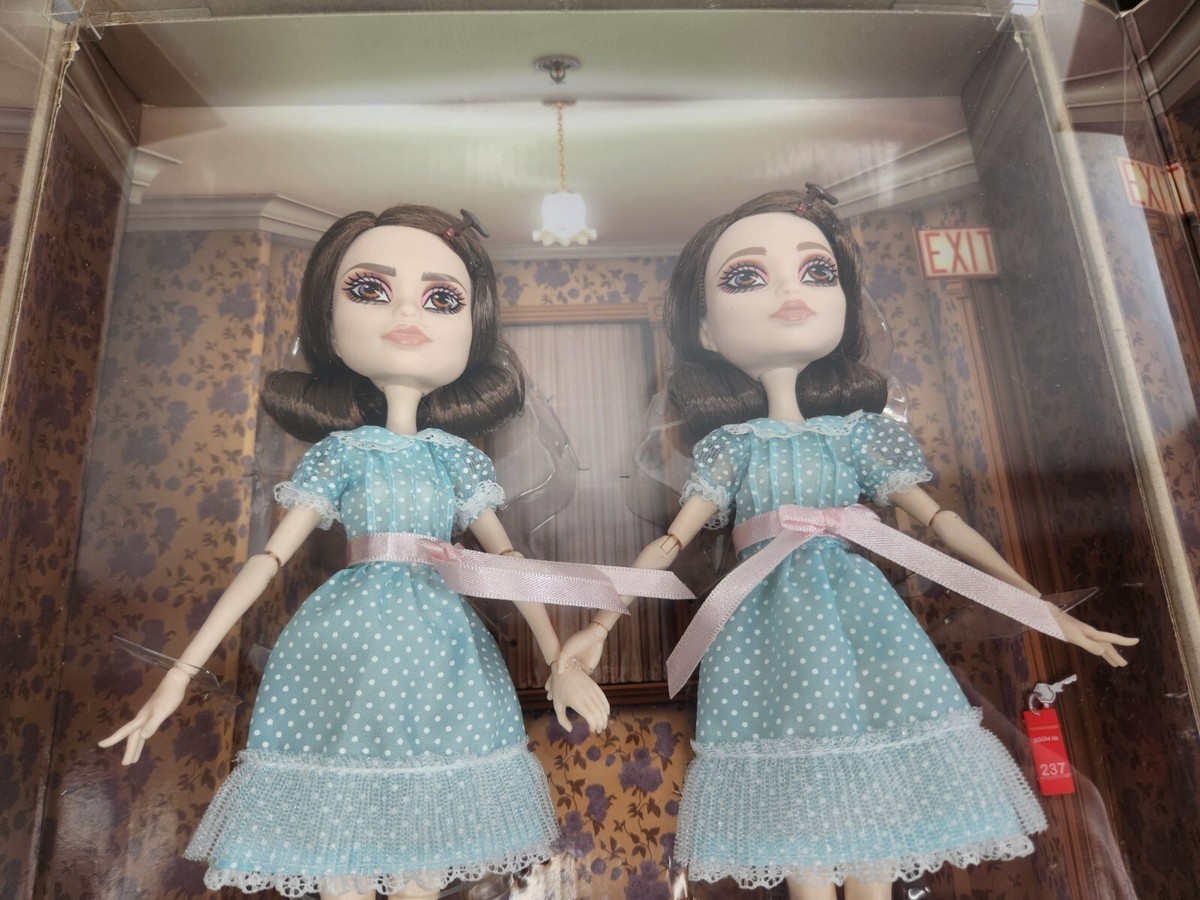 Grady Twins Monster High Skullector The Shining Brand New + Grady Twins Monster High Skullector The Shining Brand New +