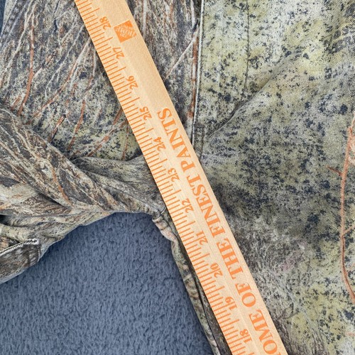 MOSSY OAK Brown/Green Cotton BRUSH CAMO CARGO PANTS Hunting Hike Kid YOUTH M (8) - Picture 6 of 8