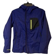 Under Armour Infrared Jacket Girls Medium Purple Double Full Zip Storm 2