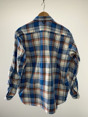 GLOBERIDE Long Sleeve Shirt S Polyester Check Used - Picture 2 of 8