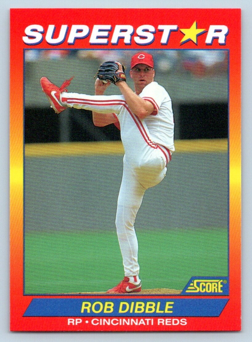 Rob Dibble 1992 Score Superstars #41 NM-MT
