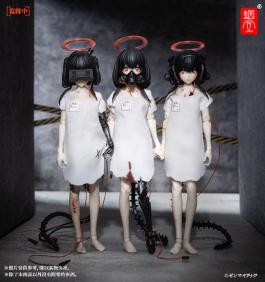 Snail Shell Three Wise Monkeys 1/12 Female Action Figure Model INSTOCK