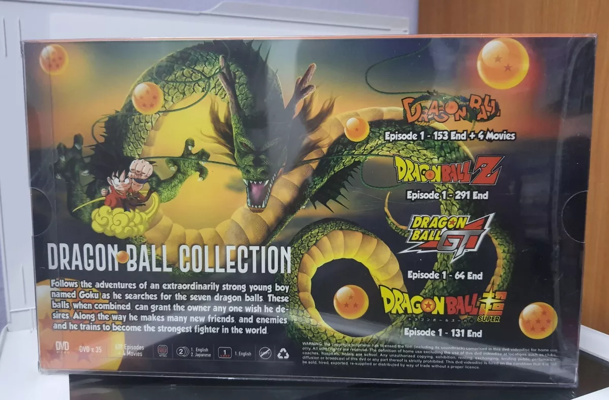 Dragon Ball DVD (Eps. 1-153 END) with English Subtitle