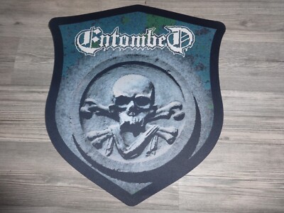 Entombed Patch Backpatch Back Patch Laser Cut Death Metal Dismember Demigod*