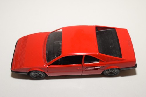 A39 1:25 POLISTIL 2300 FERRARI MONDIALE 8 ROSSO QUASI COME NUOVO - Foto 6 di 7