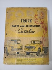1959 Ford Truck Parts Accessories Catalog Fd-7753-59 Ford Motor Co Vintage Htf