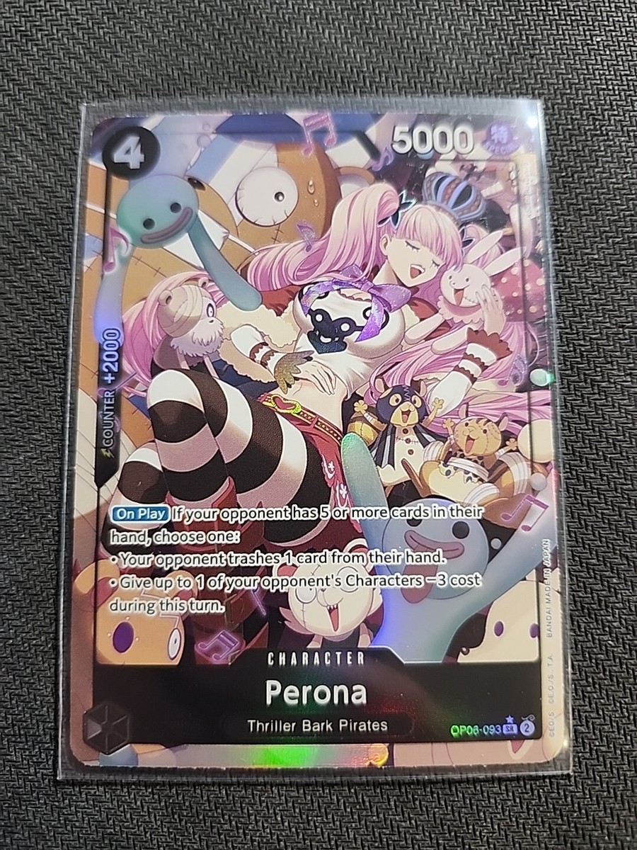 One Piece Card Perona OP06-093 SR Alt Art Wings of the Captain