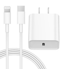 iPhone 14 13 12 Charger Fast Charging 20W PD USB C Wall Charger with 6FT Fast