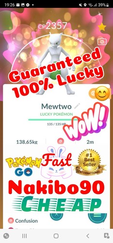 level 50 3 moves Pokémon Go - Armored Mewtwo 2019 - Guaranteed Lucky