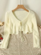 2026 New Women Autumn Winter kntwear Sweater Cardigan Women Casual Knot Design L