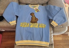Vintage Cartoon Network Scooby-Doo Sweatshirt - Size M - W/ Extras