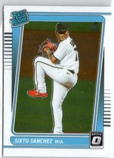 2021 Panini Donruss Optic - Rated Rookie Sixto Sanchez #34 (RC)
