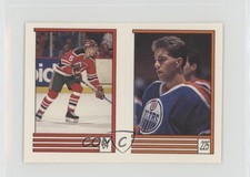 1989-90 O-Pee-Chee Album Stickers Tom Kurvers Chris Joseph #84-225 0a1