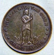 1904 Louisiana Purchase Exposition World Fair Token - Gunn Bookcases - Lot 1022