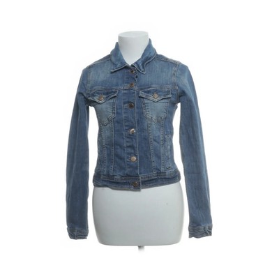 Zara Z1975 Denim, Jeansjacke, Damen, Größe: S, Blau, Einfarbig #gOp