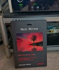 AudioQuest Red River Interconnect Cable RCA To RCA 2.0 Meter Excellent Condition