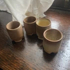 Frankoma Pottery Toothpick Holders Or Shot Glasses No Chips Or Cracks