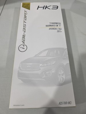 iDataStart ADS THR HK3 Remote Start T Harness for Hyundai Kia PTS 2013 2014 & Up