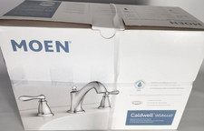 Moen Caldwell WS84440 Widespread Chrome Bathroom Sink Faucet WaterSense NSF ANSI