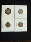 4 Lincoln Wheat Pennies (1921 S, 1923 S, 1924 S, 1926 S) 1 - G , 3 - VF Lot#2
