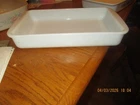 Vintage PYREX 232 White Milk Glass Rectangular Baking Dish 11.75 x 7.5 x1.75