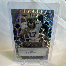 2025 Panini Mosaic Scripts Insert Autograph A.T. Perry #SCR-ATP Denver Broncos