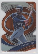 2021 Panini Spectra Neon Orange Prizm Die-Cut 8/15 Byron Buxton #67 0hk3