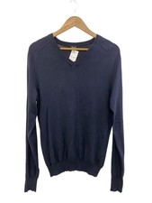 D&G Knit Sweater (Lightweight) Size 34 Cotton NVY Solid Color