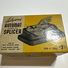 Hollywood Automat Stainless Steel Film Splicer Manual Table Top 8mm/16mm