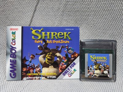Shrek: Fairy Tale FreakDown for Nintendo Game Boy Color With Manual