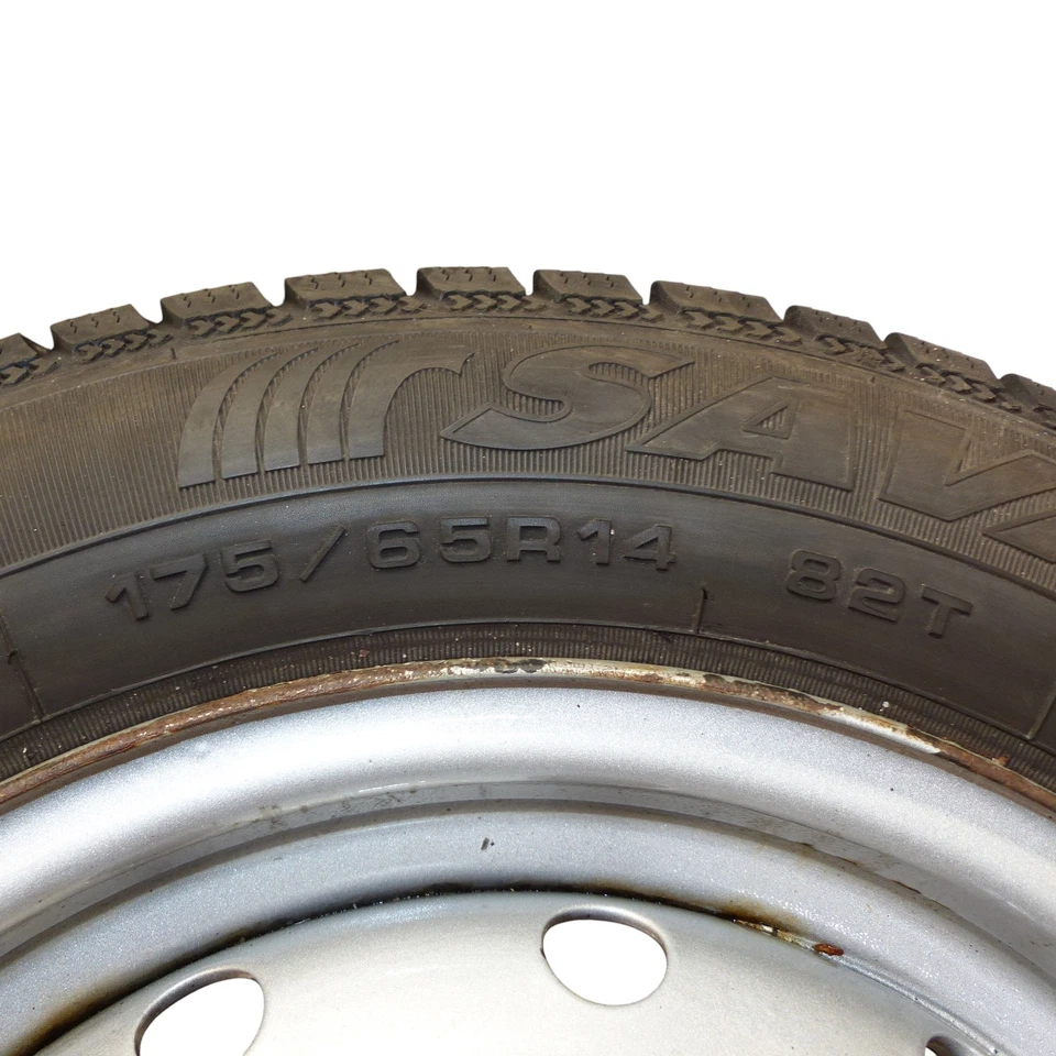 Winterräder 14-Zoll Stahlfelgen Citroen Berlingo I Peugeot Partner I 175/65R14 - Bild 4 von 4