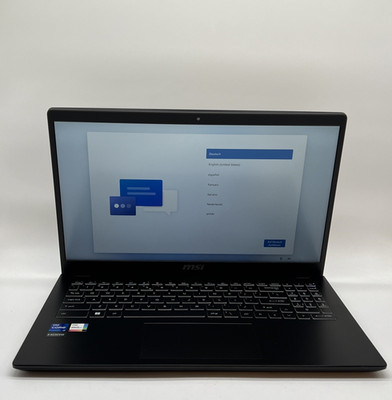 MSI Modern 15 B12M 15,6 Zoll Laptop i7-1255U 1,/16GB/512GB SSD QWERTY B191