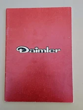 Daimler Brochure: Sovereign & Vanden Plas  4.2, Double Six HE & VdP, Limo, 1985