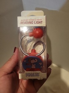 Snoopy Reading Light, Flexible Neck, New!