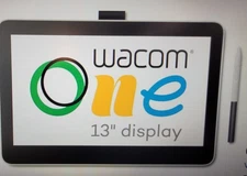 Wacom One 13.3 Creative Pen Display Graphics Drawing Tablet