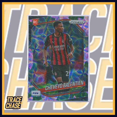 2025-26 Panini Prizm FIFA Soccer Cheveyo Balentien Choice Lotus Flower 09/18 RC