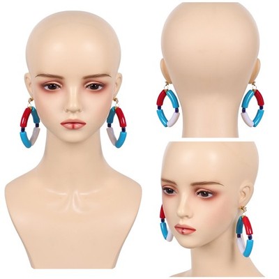 Street Fighter 6 Elena Cosplay Bracelet Wristband Earrings Accessories Halloween