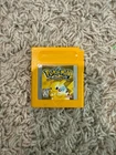 New ListingPokemon Yellow Nintendo Gameboy Untested