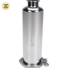 2 Inch SS304 Tri-Clamp Filter Inline Strainer 200 Mesh Stainless Screen