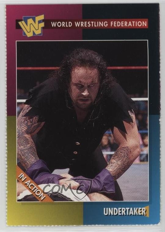 1995 WWF Magazine Cards Undertaker #28 0w6