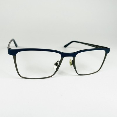 PRODESIGN Brille MATT BLAU ECKIG Brillengestell MOD: DIVIDE3 C.6521