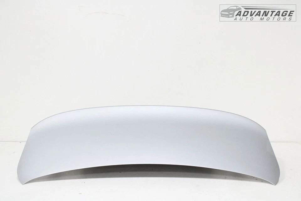 BMW 330E F30 2016-2018 sedán tapa maletero cubierta puerta glaciar plata metálica OEM Foto 2 de 4