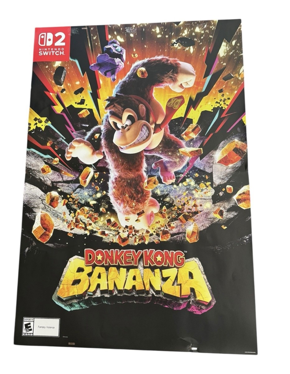 Donkey Kong Bananza Nintedo Switch 2 GameStop Promo