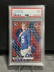 2025 Panini Mosaic - Rookie Variations Jaxson Dart #288 Red Mosaic Prizm (RC)