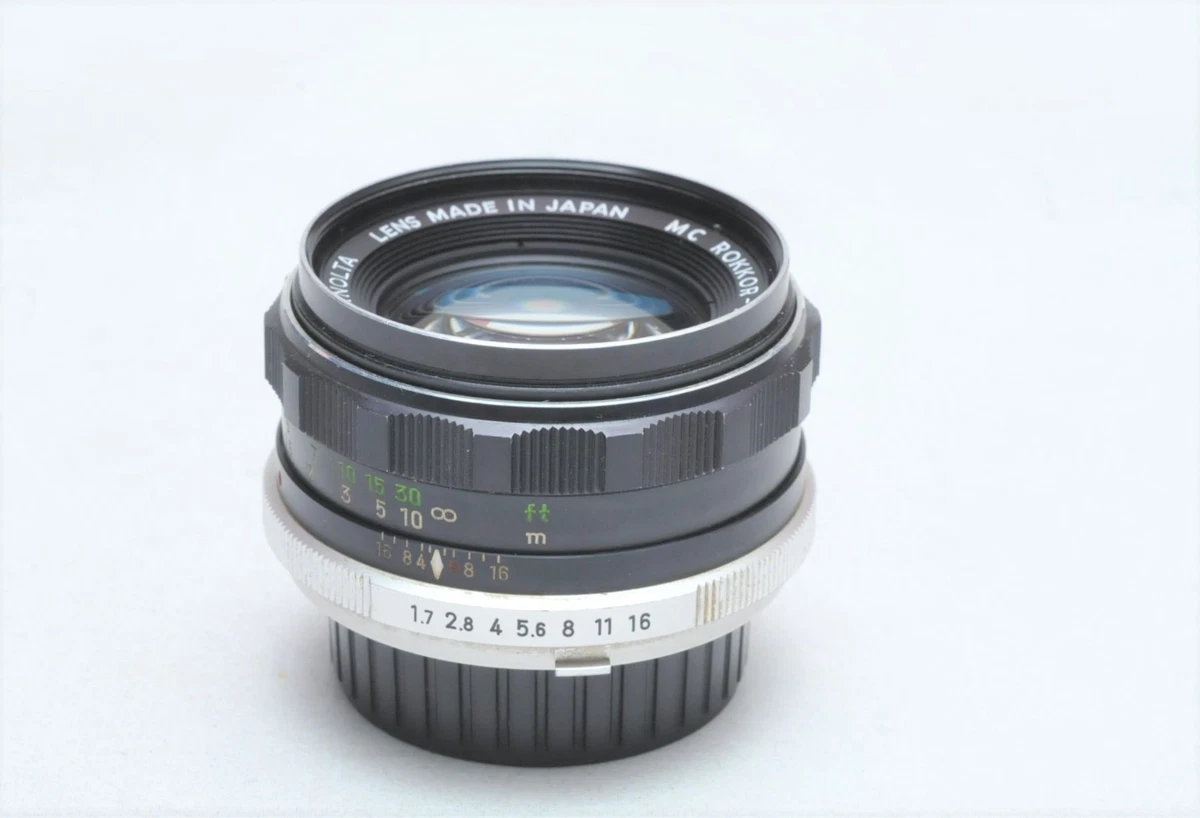 Minolta Rokkor PF 55mm Focal Camera Lenses for sale | eBay