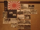 Japanese Japan Showa photos war military WW2 WWII paper flag