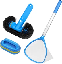 All-In-One Spa Cleaning Set - Hot Tub Small Pools Maintenance Accessories Kit wi