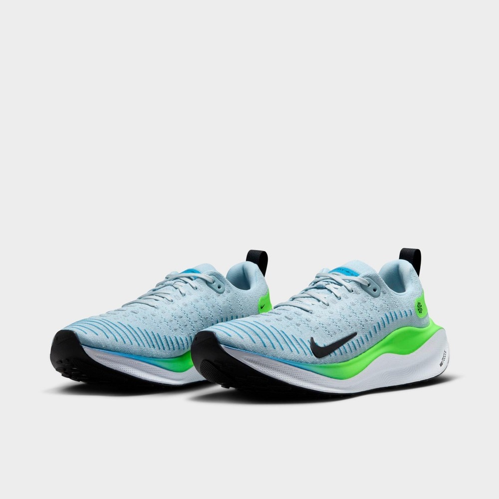 Nike ReactX Infinity Run 4 Light Blue Blue Green Mens Size 9 DR2665 402 Running Shoes