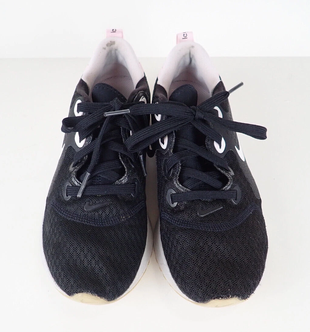 Women's legend react 2 running shoes - black/grey/pink cheap