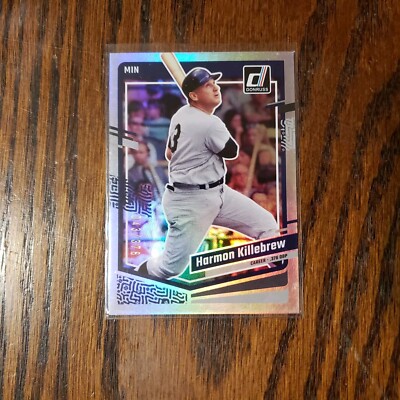43/376 SP 2023 Donruss Baseball Career Stat Holo 186 Harmon Killebrew MINNESOTA 